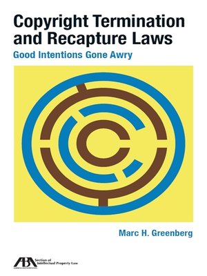 cover image of Copyright Termination and Recapture Laws: Good Intentions Gone Awry